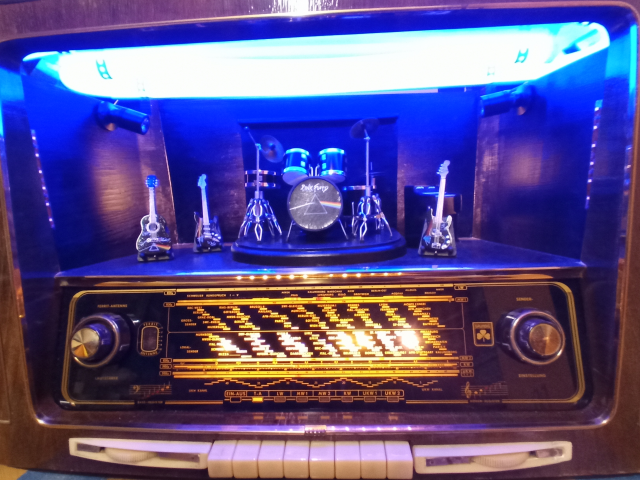 Dampfradio als Pink Floyd Bühne