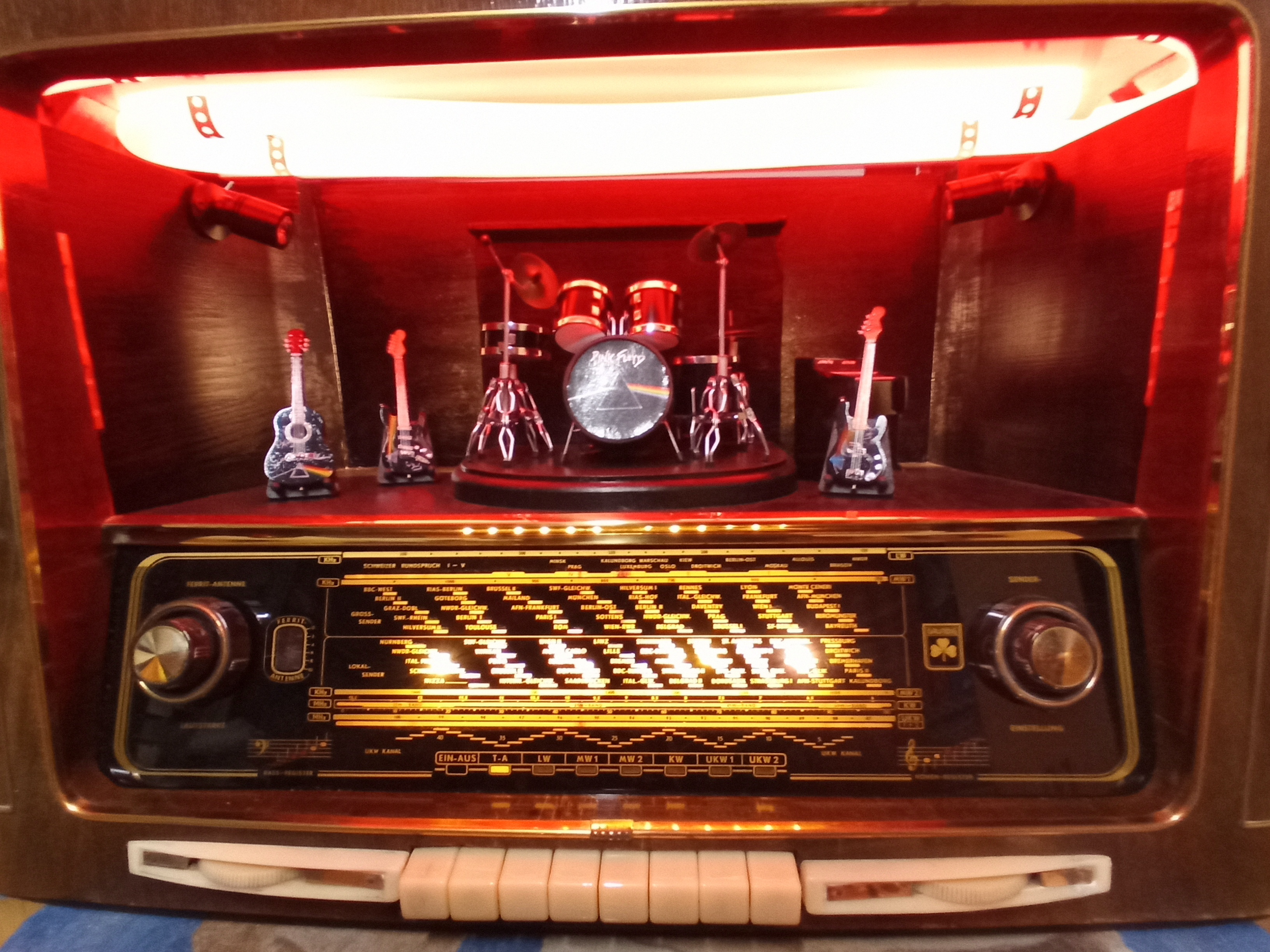 Dampfradio als Pink Floyd Bühne