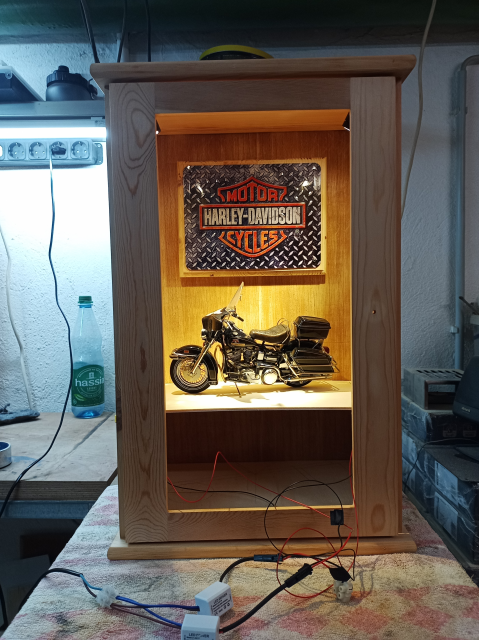 Harley Davidson Schauvitrine