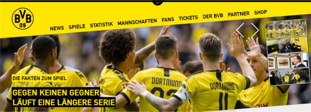 Website BvB